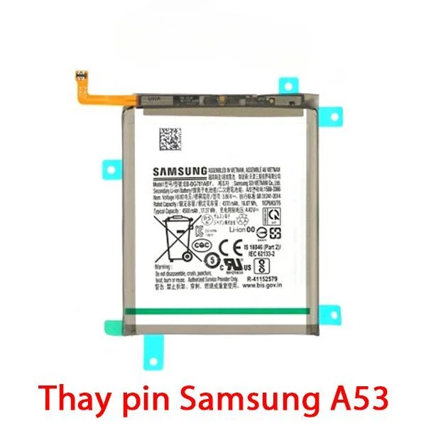 | Tháng mười một 2025 Thay Pin Samsung A53