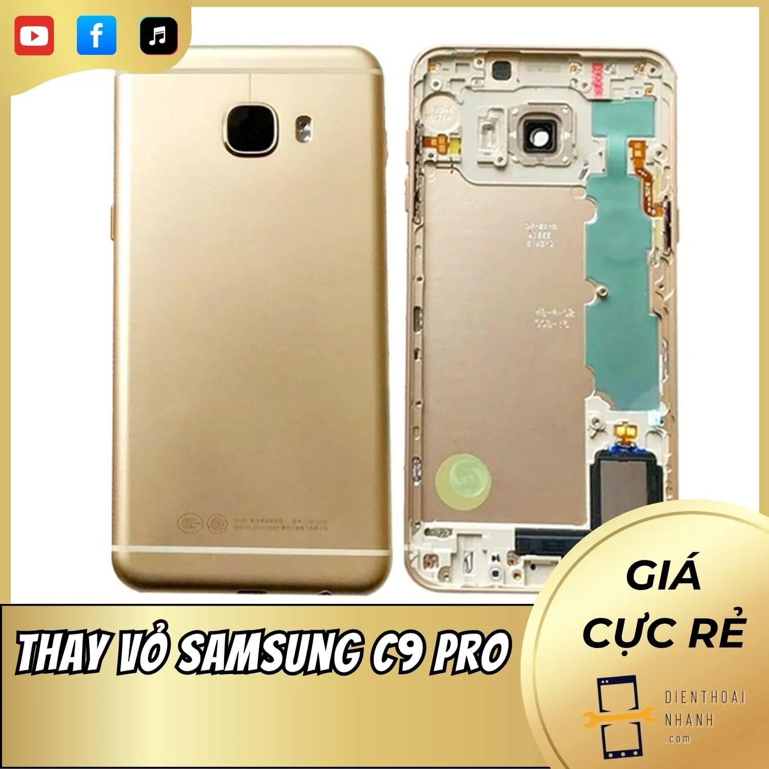 | Tháng mười một 2025 Thay Vỏ Samsung C9 Pro