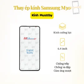 Thay Mặt Kính Samsung M30 Musttby
