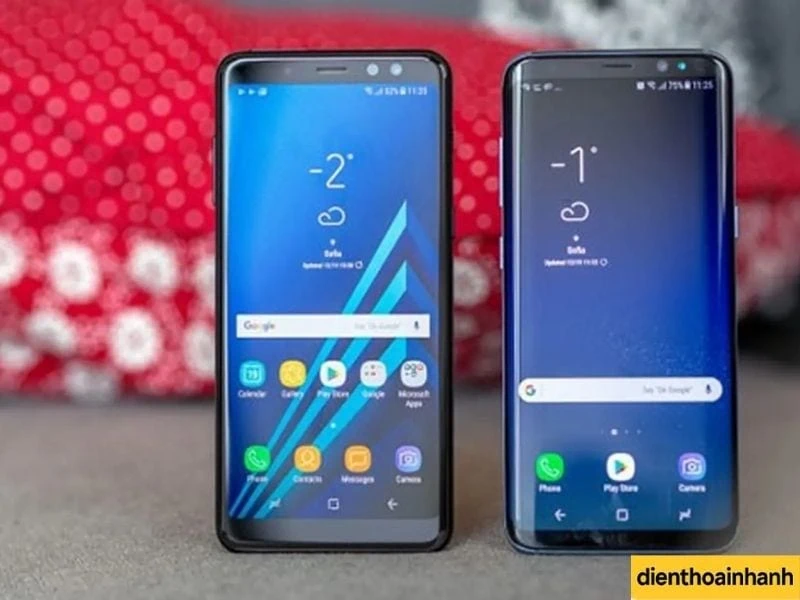 Dấu hiệu nhận biết Samsung A8 Plus bị hư loa ngoài