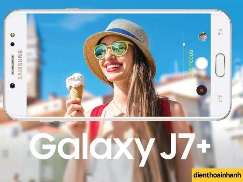 Kiểm tra tình trạng trước khi thay loa ngoài Samsung J7 Plus
