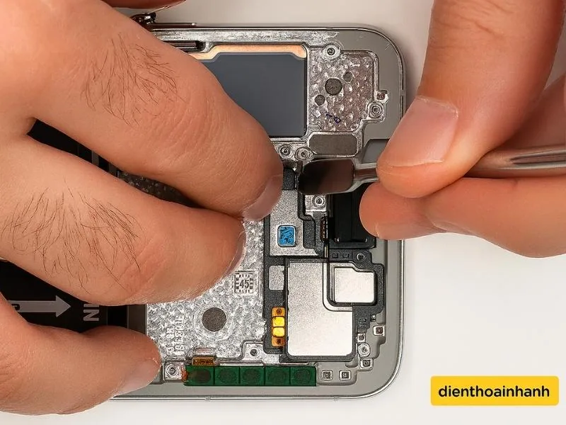 Phân biệt lỗi loa ngoài và lỗi loa trong trên Samsung S22