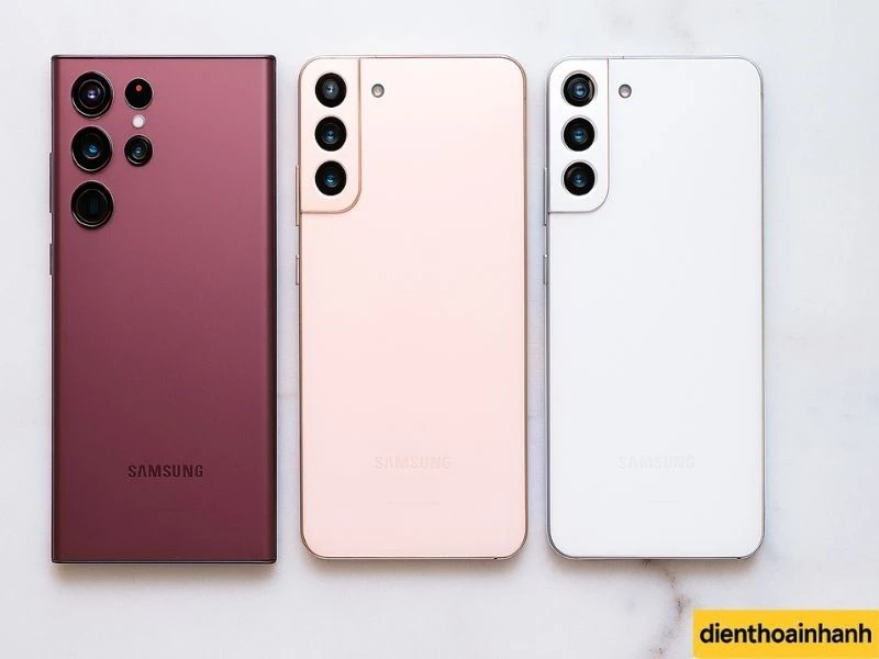 Các dòng Samsung S22 khác có thay loa ngoài giống nhau không?