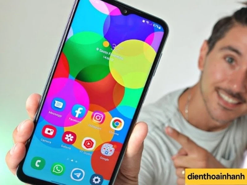 Quy trình thay mặt kính Samsung M23 tại Điện Thoại Nhanh