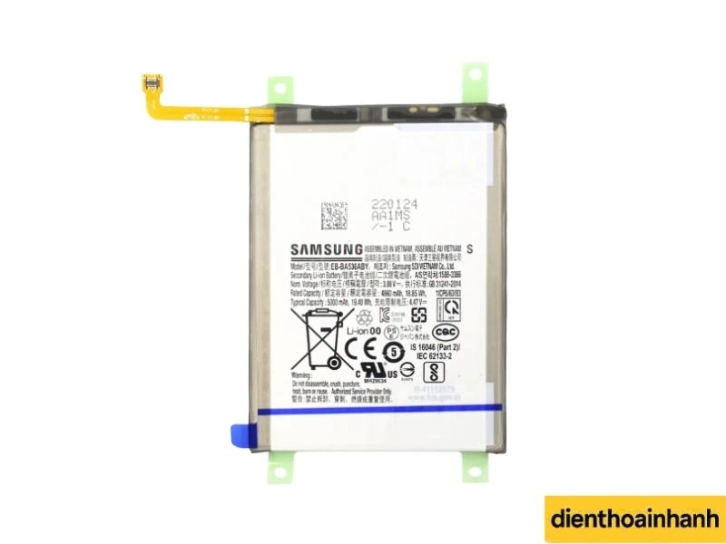 Giải đáp thắc mắc khi thay pin Samsung Galaxy A25