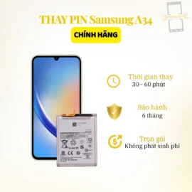 Thay Pin Samsung A34