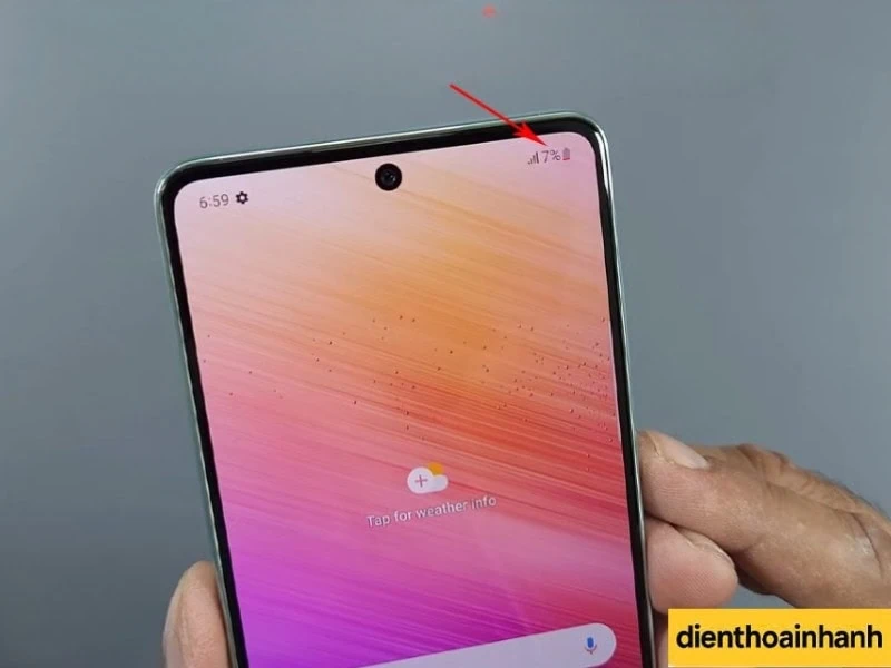 Nguyên nhân khiến pin Samsung A73 nhanh xuống cấp