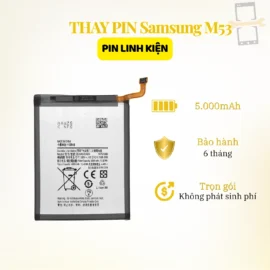 Thay Pin Samsung M53 linh kiện