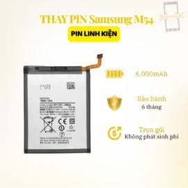 Thay Pin Samsung M54 linh kiện