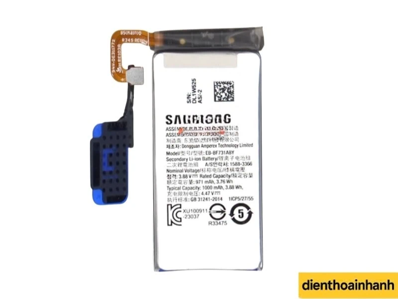 Có nên thay pin Samsung Z Flip 5 tại nhà không?