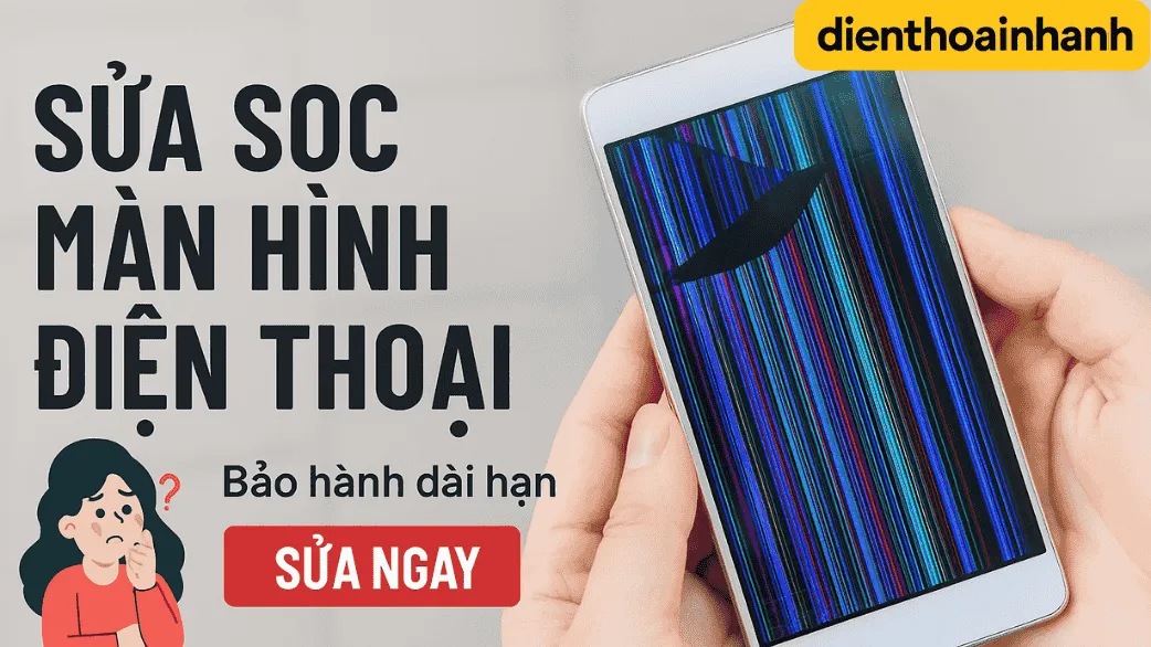 Sửa Sọc Màn Hình Điện Thoại Lấy Ngay Tại Điện Thoại Nhanh
