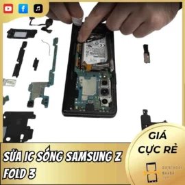 Sửa IC Sóng Samsung Z Fold 3 - Dịch Vụ Khôi Phục An Toàn