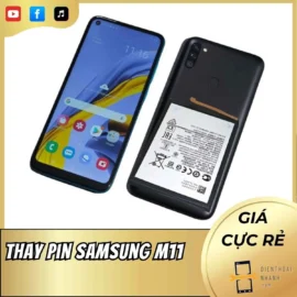 Thay Pin Samsung M11 - Phương Án Tiết Kiệm Và Bền Bỉ