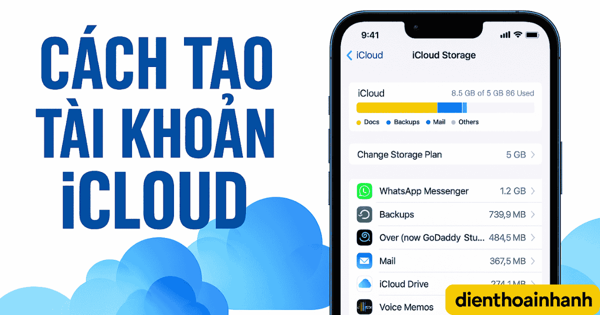 Cách Tạo Tài Khoản iCloud Trên Các Thiết Bị Cực Dễ