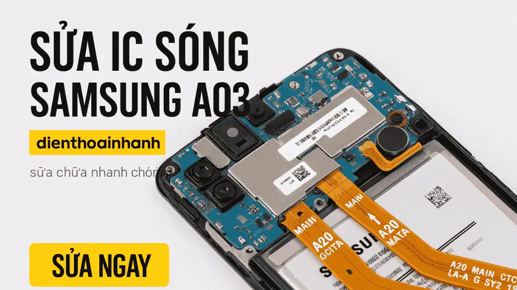 Phân Biệt Các Lỗi Gây Mất Sóng Trên Samsung A03