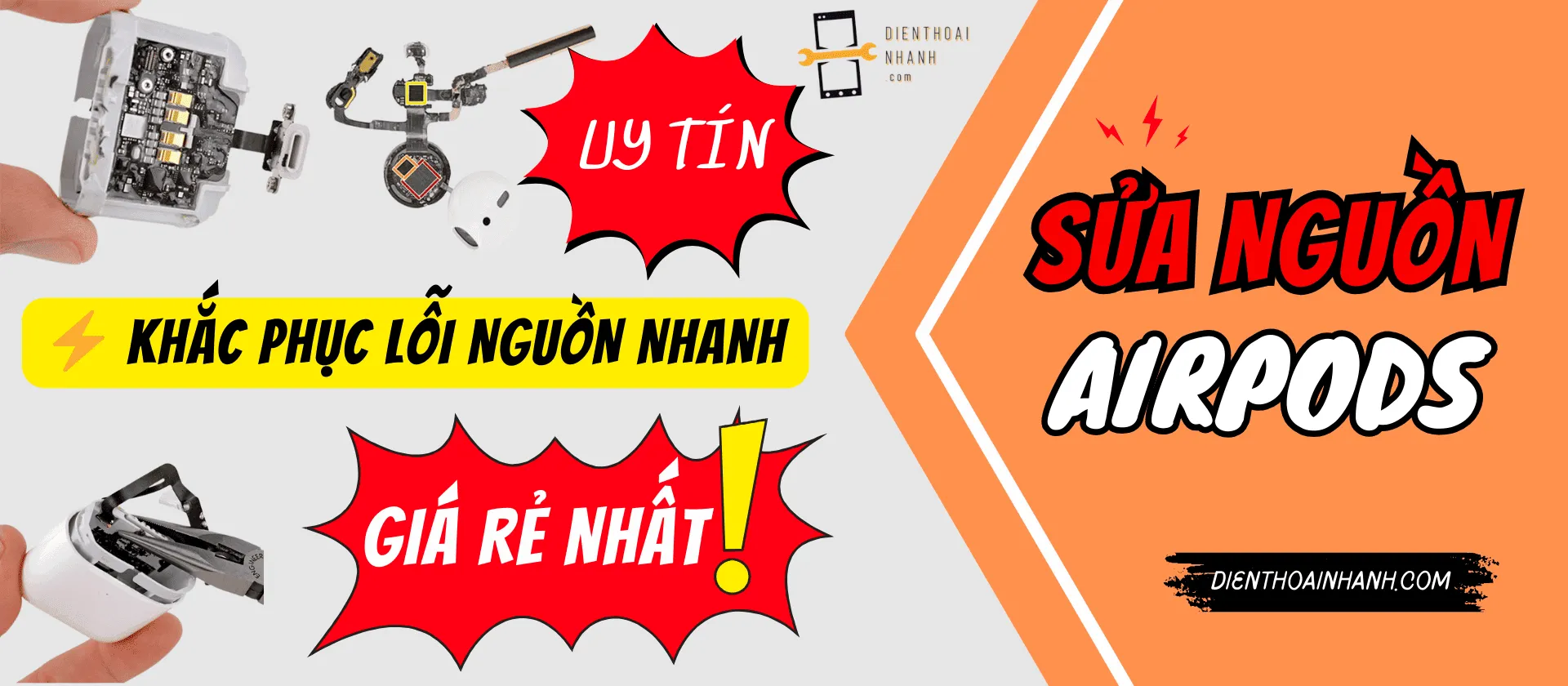 Sửa Nguồn AirPods – Dịch Vụ Uy Tín, Chất Lượng Cao