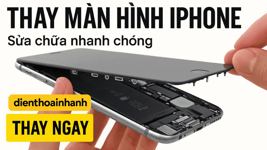Thay Màn Hình iPhone Chính Hãng, Giá Rẻ Tại Điện Thoại Nhanh