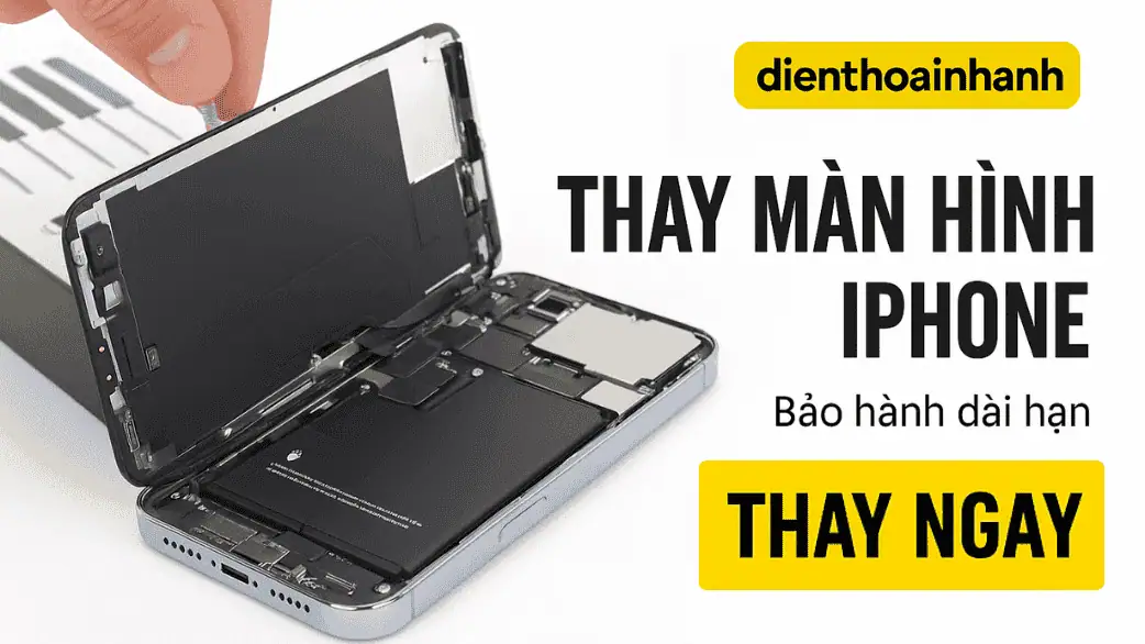 Các cảnh báo bạn cần thay màn hình iPhone