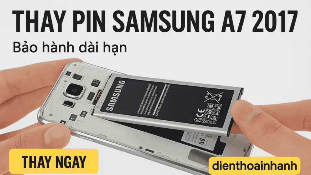 | Tháng 12 2025 Thay Pin Samsung A7 2017 - Dịch Vụ Sửa Lấy Ngay, Uy Tín