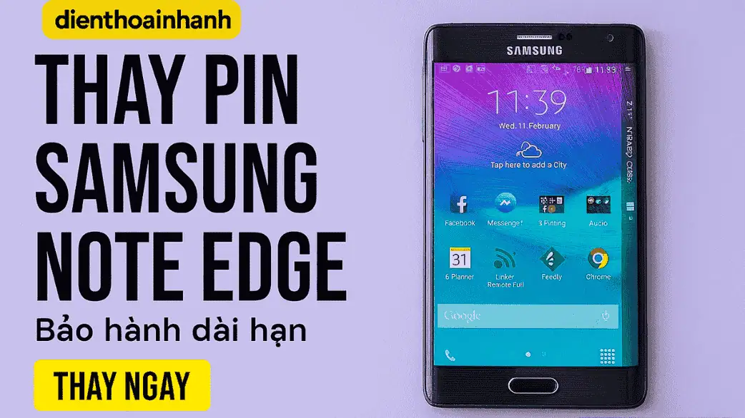 Thay Pin Samsung Note Edge - Xử Lý Đồ Cổ Cần Tay Nghề Cao