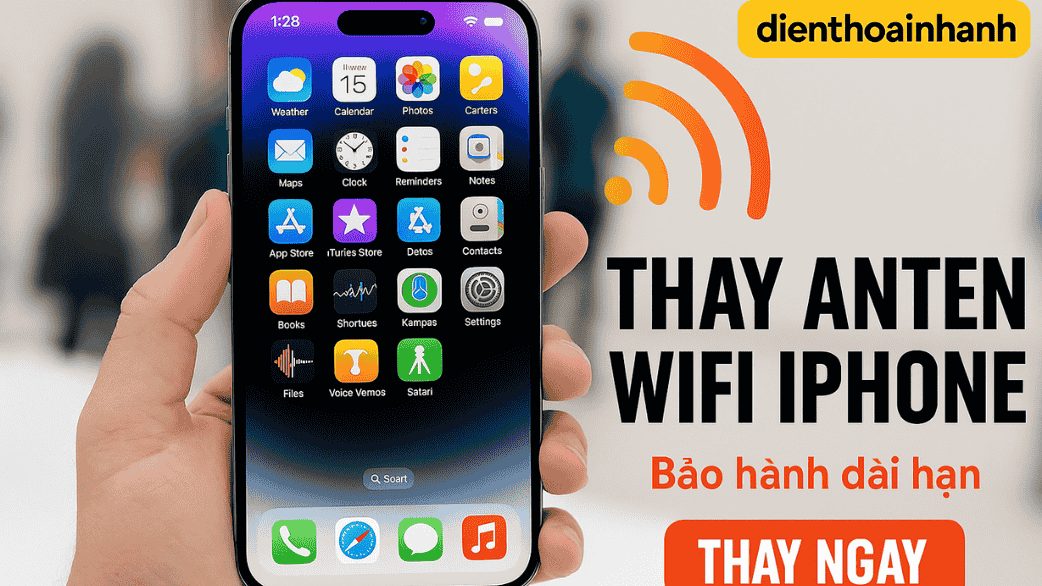 Thay Anten Wifi iPhone Nhanh – Bắt Sóng Mạnh Như Mới