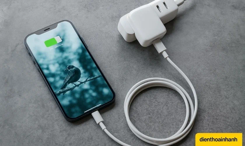 Quy trình thay cáp sạc điện thoại iPhone tại Điện Thoại Nhanh