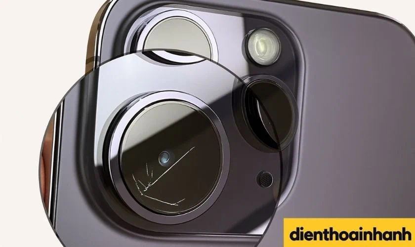 Khi nào cần thay kính camera sau điện thoại iPhone?
