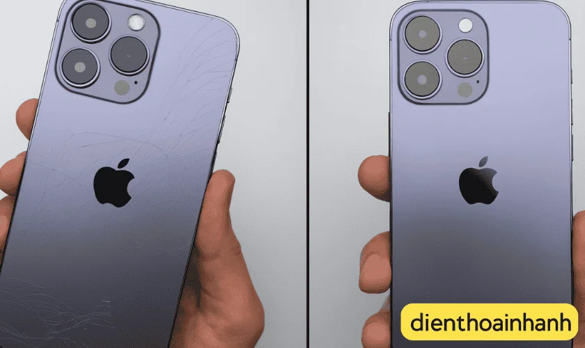 Câu hỏi thường gặp khi thay kính lưng iPhone