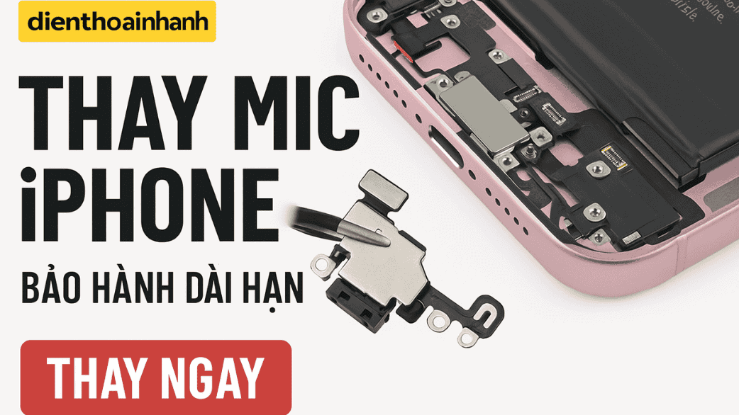Giải đáp các câu hỏi thường gặp khi thay mic iPhone