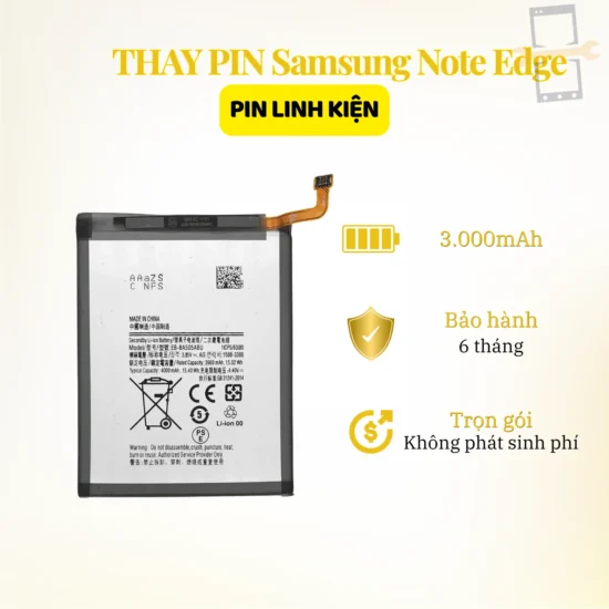 Thay Pin Samsung Note Edge linh kiện