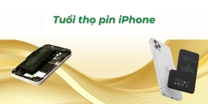Tuổi thọ pin iPhone bao lâu? Khi nào cần thay pin