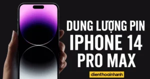Dung Lượng Pin iPhone 14 Pro Max Chính Xác Là Bao Nhiêu?
