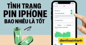 Tình Trạng Pin iPhone Bao Nhiêu Là Tốt? Hỏi Đáp Nhanh