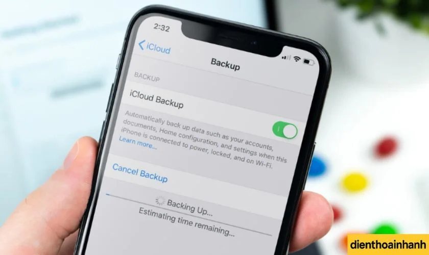 Bước 1: Sao Lưu Dữ Liệu (Backup)