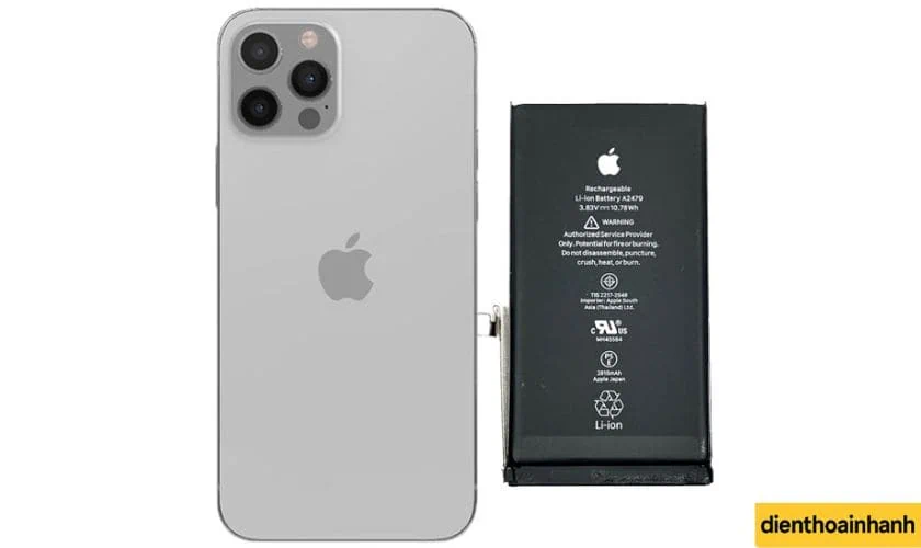 Quy trình thay pin iPhone 12 mất bao lâu? Xem trực tiếp 5 bước