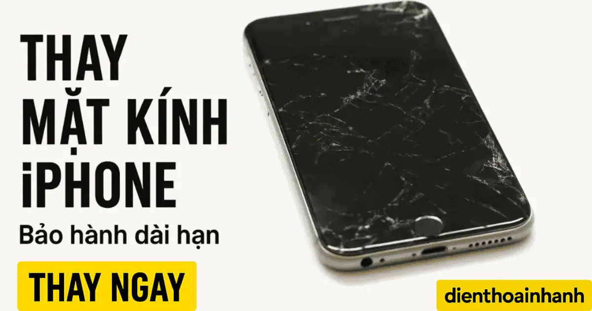 Thay Mặt Kính iPhone Chính Hãng – Giá Tốt Và Lấy Ngay