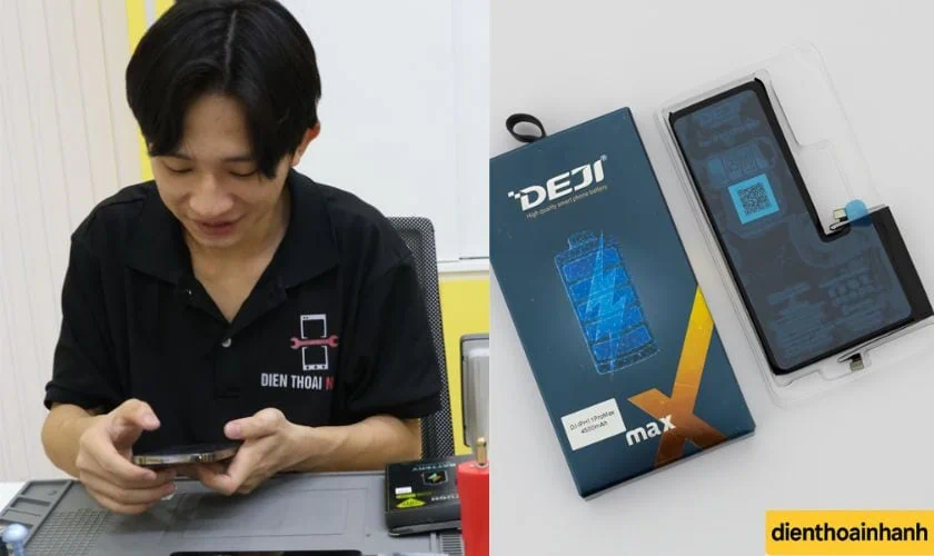 Quy trình thay pin iPhone 11 Pro Max chuyên nghiệp tại Điện Thoại Nhanh