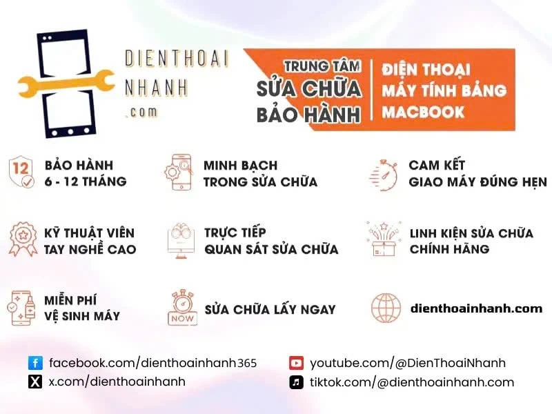 ĐIỆN THOẠI NHANH – TRUNG TÂM SỬA ĐIỆN THOẠI UY TÍN, CHẤT LƯỢNG, GIÁ RẺ