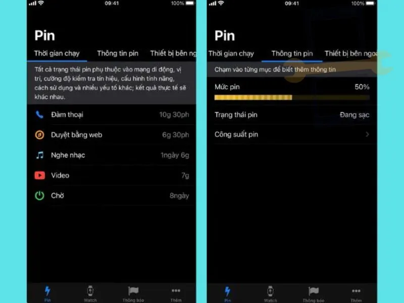 App kiểm tra độ chai pin iPhone Battery Life