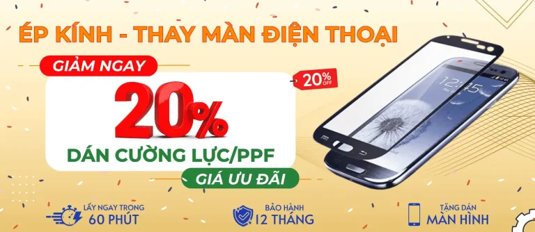 banner ép kính thay màn điện thoại dienthoainhanh.com