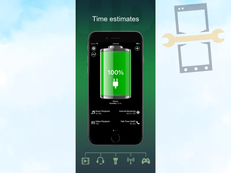 App Battery HD+