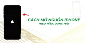 Cách mở nguồn iPhone