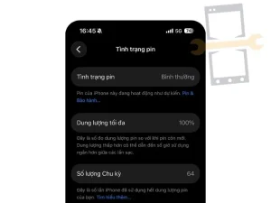 Dung lượng tối đa pin iPhone là gì?
