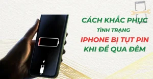 iPhone tụt pin qua đêm