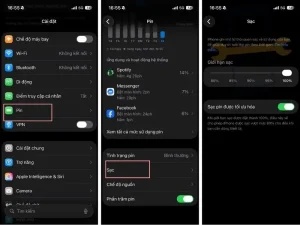 Tối ưu sạc và tuổi thọ pin iPhone