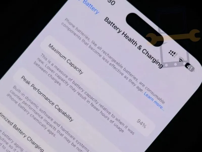 Ứng dụng kiểm tra pin iPhone Battery Health