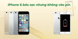 Iphone 6 báo sạc nhưng không vào pin