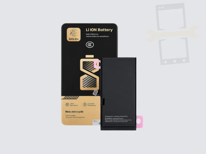Pin iPhone 12 Gold 