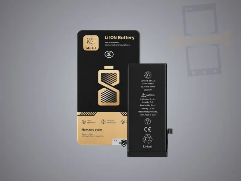 Pin iPhone 8 Plus Gold 