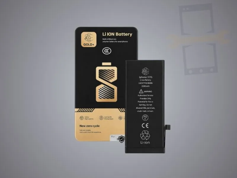 Pin iPhone XR Gold 
